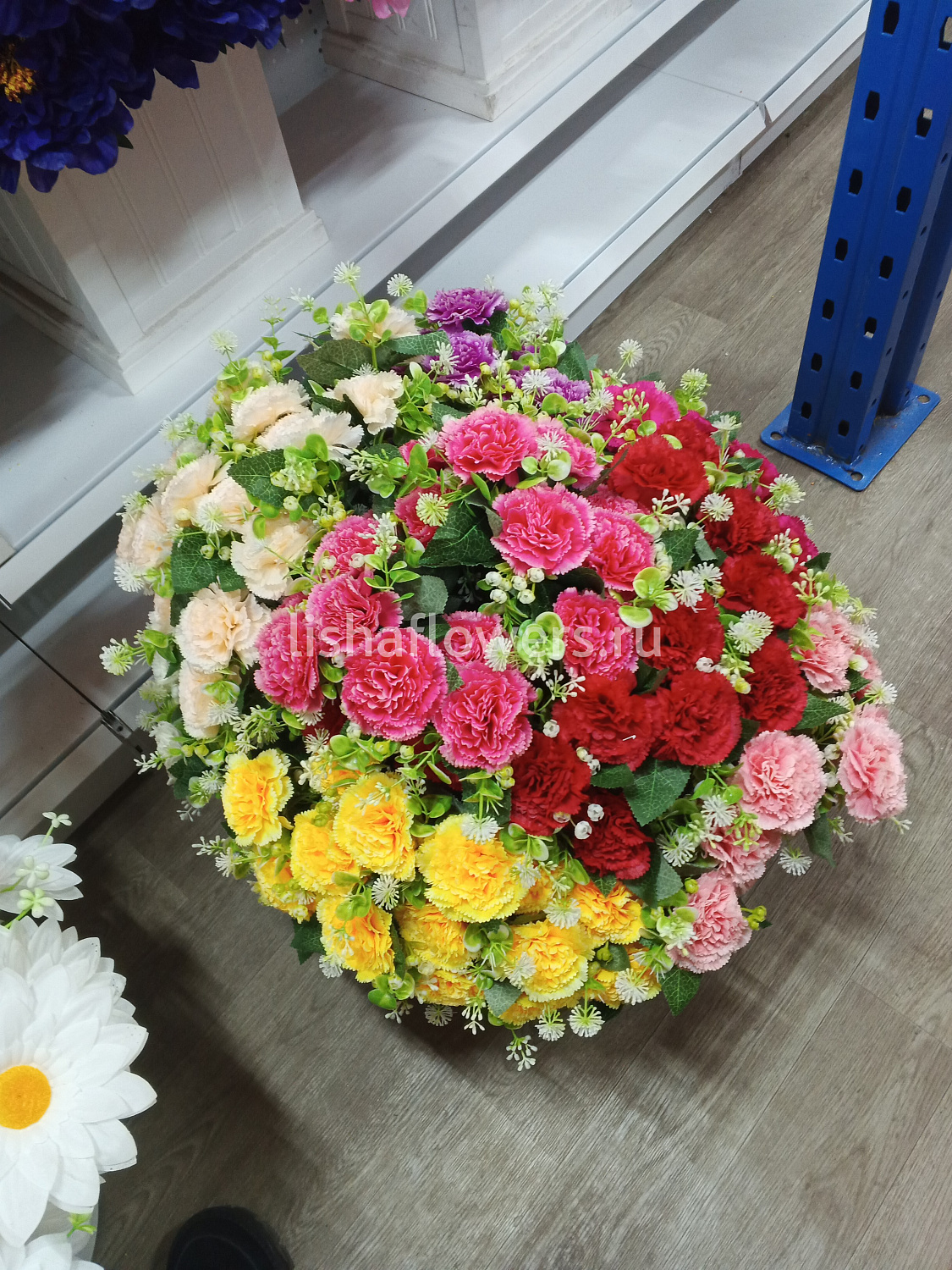 Букет гвоздик 18в 18г 50см.Арт.YW-118 
